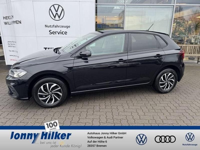 Neu VW Polo Life 95 PS (69 kW) 2025 Schwarz Limousine