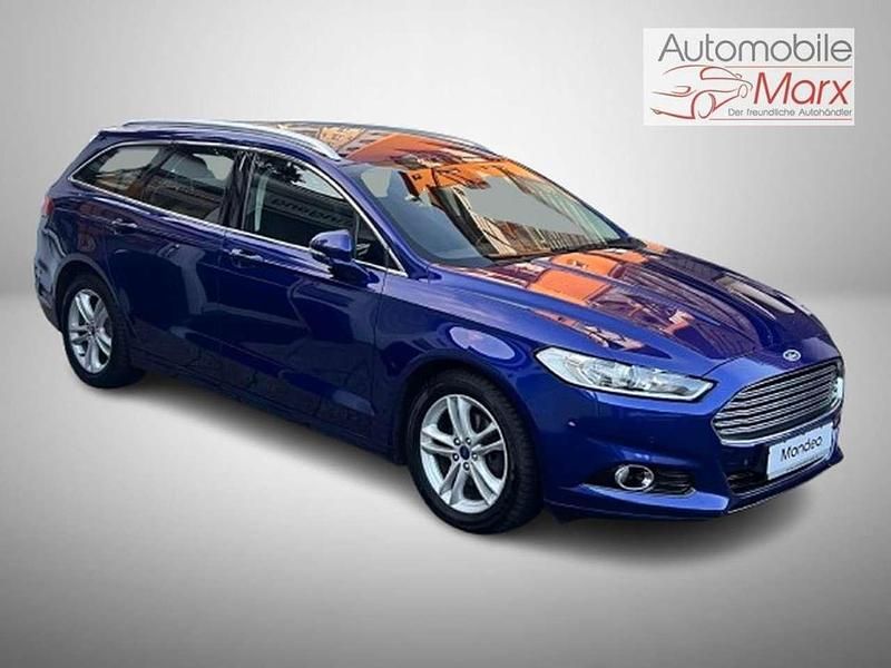 Gebraucht Ford Mondeo Titanium 150 PS (110 kW) 2017 Indicblau metallic Kombi