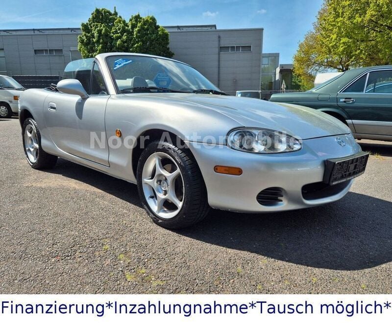 Silber Gebraucht 2002 Mazda MX5 Cabrio | 5.950 € (Guter Preis) - Bild 1/4