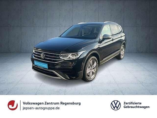 Deep black perleffekt Gebraucht 2024 VW Tiguan Allspace Elegance SUV | 45.370 € (Fairer Preis) - Bild 1/3
