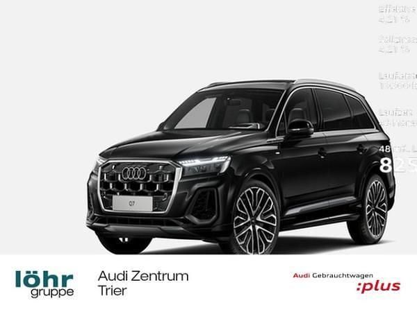Mythosschwarz metallic Gebraucht 2025 Audi Q7 S-Line SUV | 85.980 € - Bild 1/3