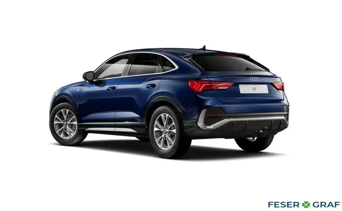 Gebraucht Audi Q3 Sportback S-Line 150 PS (110 kW) 2025 Blau SUV
