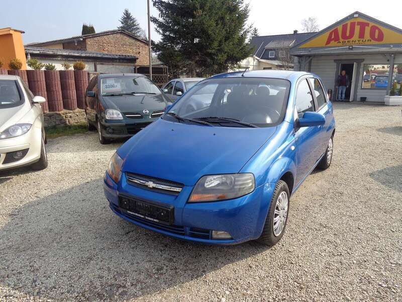 Blau Gebraucht 2007 Chevrolet Kalos SX Limousine | 2.499 € (Etwas zu teuer) - Bild 1/4
