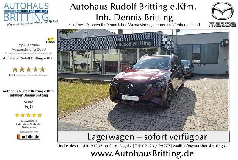 Rot Neu 2025 Mazda CX-80 Homura-Line SUV | 62.990 € (Fairer Preis) - Bild 1/4