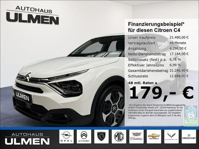 Weiss Gebraucht 2023 Citroën C4 Feel Limousine | 21.480 € (Fairer Preis) - Bild 1/4