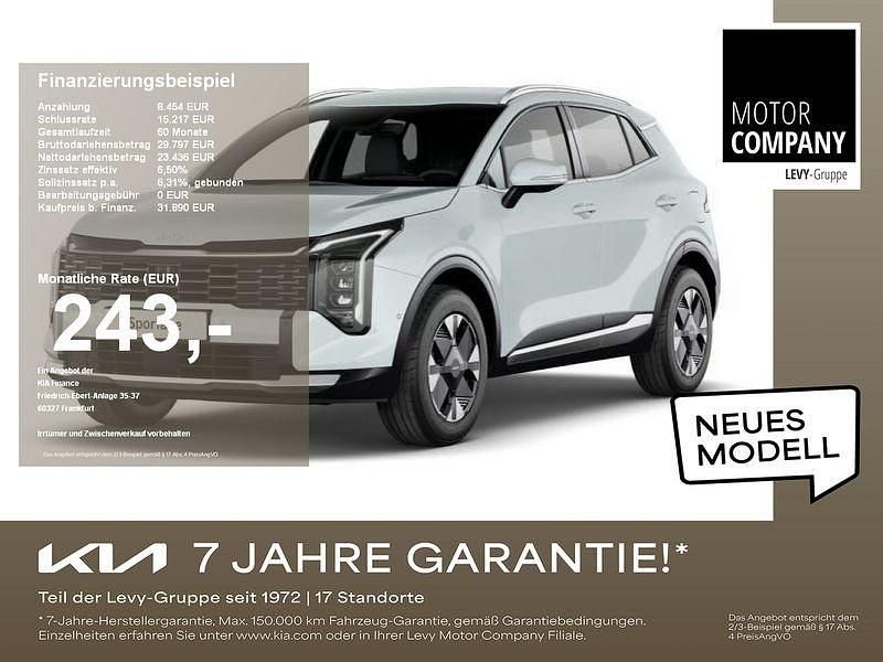 Weiß Neu 2025 Kia Sportage Vision SUV | 31.890 € (Guter Preis) - Bild 1/4