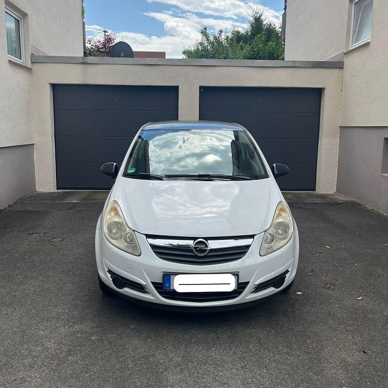 Weiß Gebraucht 2008 Opel Corsa Limousine | 2.900 € (Guter Preis) - Bild 1/4