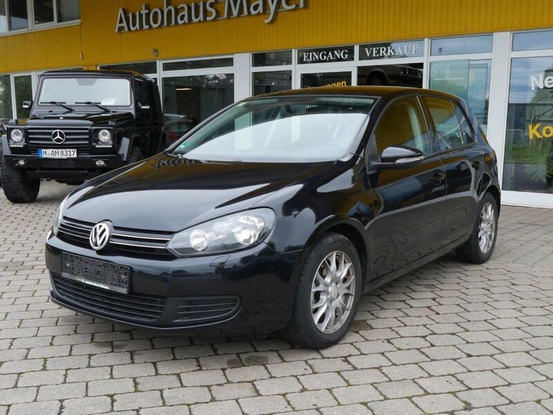 Schwarz Gebraucht 2009 VW Golf VI Comfortline Limousine | 5.490 € (Fairer Preis) - Bild 1/4
