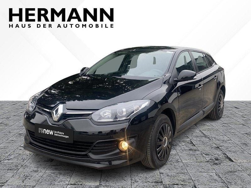 Black pearlschwarz metallic ( Gebraucht 2015 Renault Mégane GrandTour Authentique Kombi | 6.988 € (Teuer) - Bild 1/4