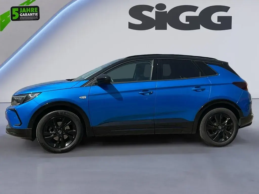 Gebraucht Opel Grandland X GS Line 131 PS (96 kW) 2022 Kobalt blau/vertigo blau SUV