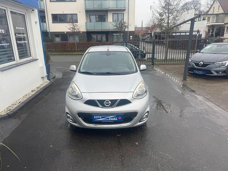 Gebraucht Nissan Micra Acenta 80 PS (58 kW) 2016 Silber Limousine