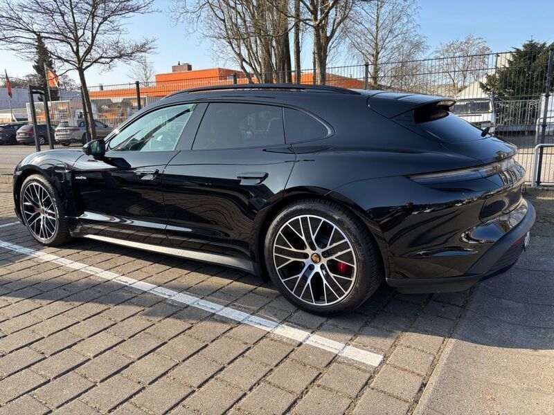 Schwarz Gebraucht 2023 Porsche Taycan 4S Sport Turismo Limousine | 72.000 € (Superpreis) - Bild 1/4