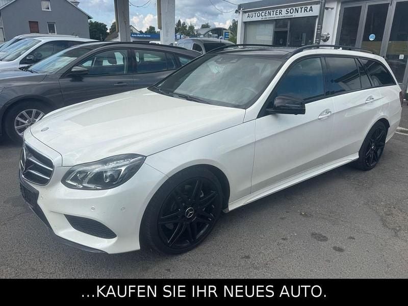 Weiß Gebraucht 2016 Mercedes E400 AMG Limousine | 20.990 € (Superpreis) - Bild 1/4