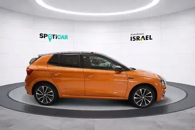 Gebraucht Skoda Fabia First Edition 110 PS (80 kW) 2021 Orange Kleinwagen