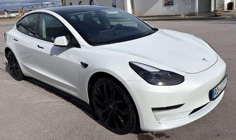 Gebraucht Tesla Model 3 Performance 377 kW (513 PS) 2022 Weiß Limousine