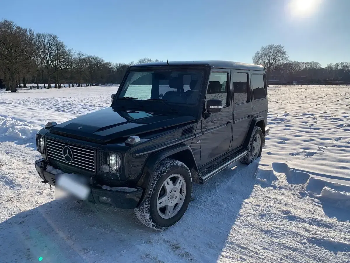 Usata Mercedes G500 296 CV (217 kW) 2004 Nero SUV