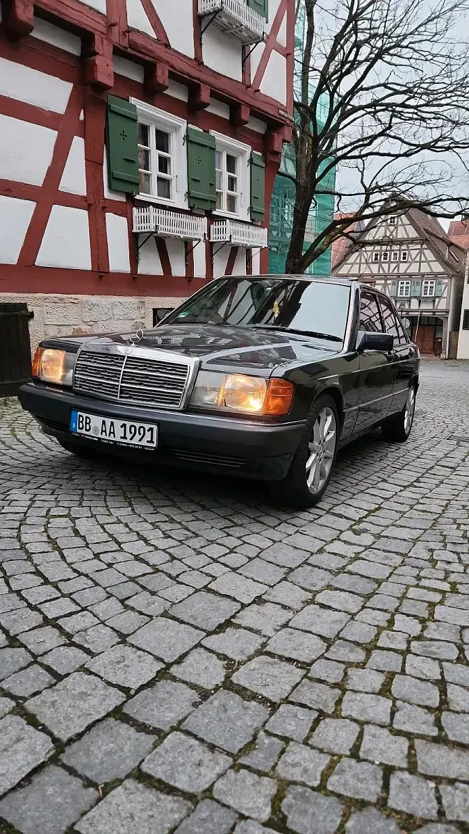 Gebraucht Mercedes 190 Sportline 1992 Schwarz Limousine