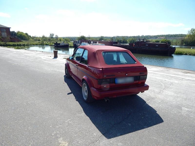 Gebraucht VW Golf Cabriolet 98 PS (72 kW) 1992 Rot Cabrio