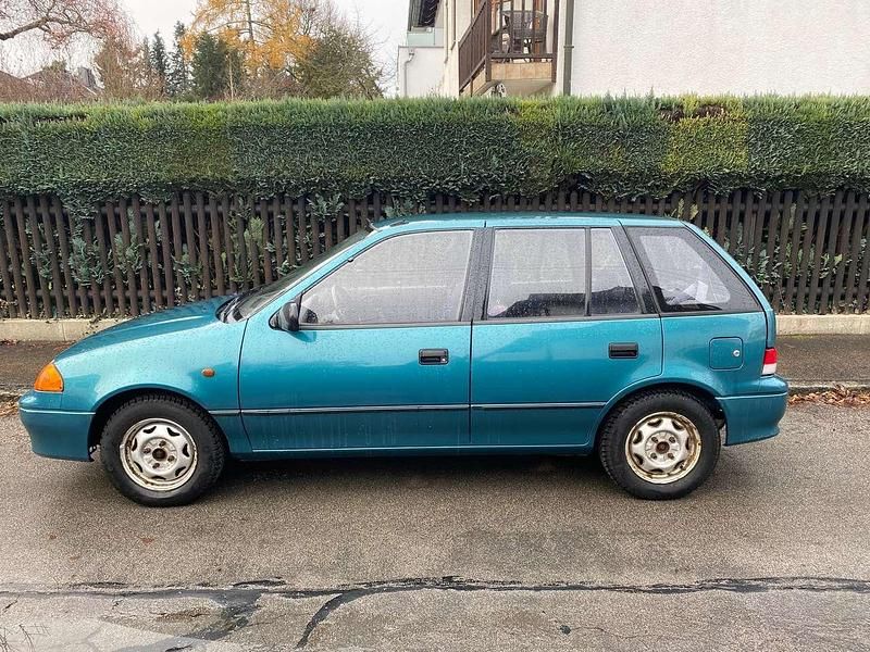 Gebraucht Subaru Justy 68 PS (50 kW) 1997 Grün Kleinwagen