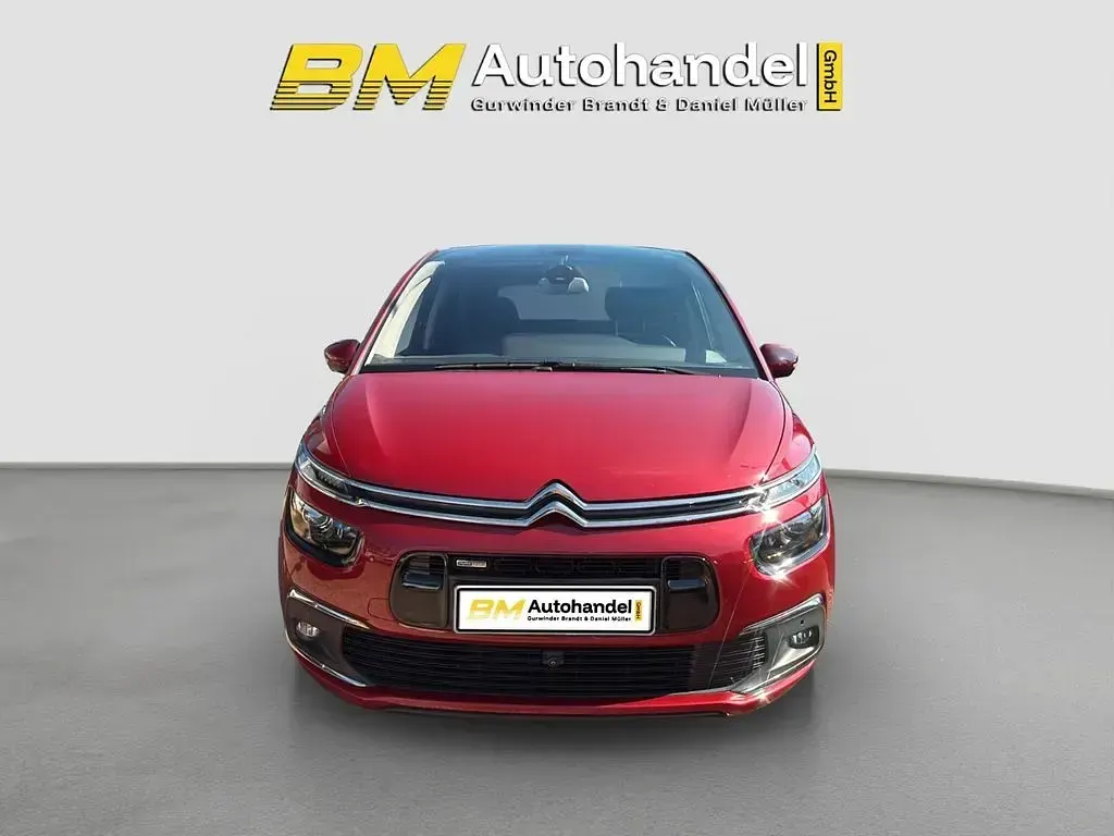 Używany Citroën C4 131 KM (96 kW) 2017 Czerwony Minivan