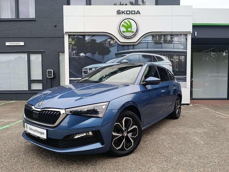 Titanblau Gebraucht 2020 Skoda Scala Ambition Kleinwagen | 12.500 € (Guter Preis) - Bild 1/4