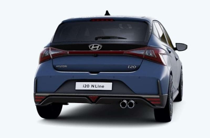 Neu Hyundai i20 N Line 101 PS (74 kW) 2025 Vibrant blue mineraleffekt Kleinwagen