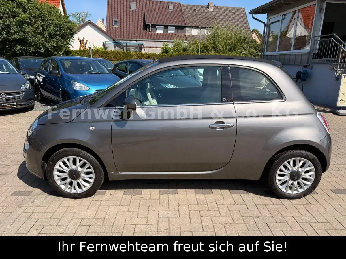 Gebraucht Fiat 500C 69 PS (50 kW) 2015 Grau Cabrio