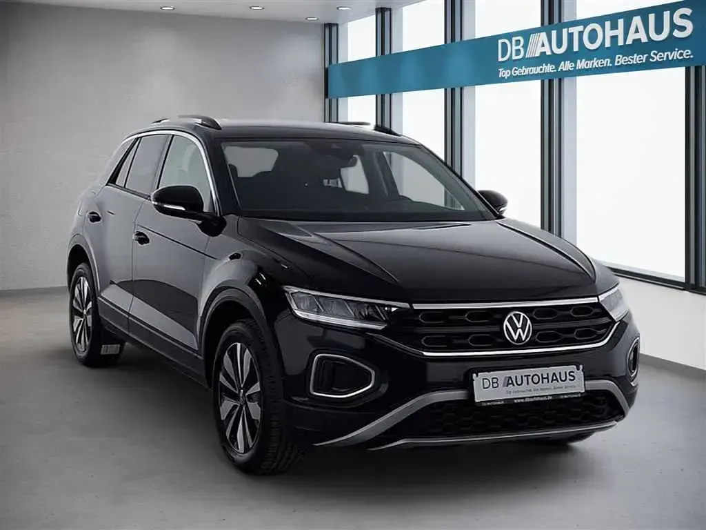 Gebraucht VW T-Roc Move 116 PS (85 kW) 2023 Schwarz SUV