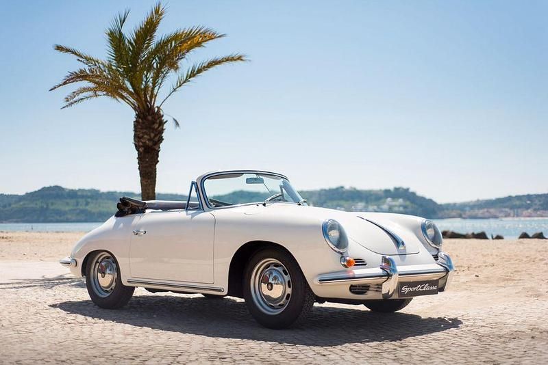 Weiß Gebraucht 1963 Porsche 356 Cabrio | 160.000 € - Bild 1/4