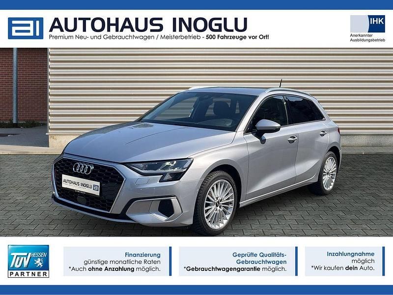 Silber florettsilber metallic (metallic) Gebraucht 2023 Audi A3 Sportback Advanced Plus Limousine | 24.980 € (Guter Preis) - Bild 1/4