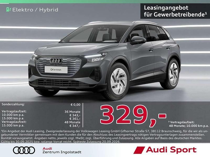 Kieselgrau Neu 2025 Audi Q4 e-tron SUV | 38.250 € - Bild 1/3