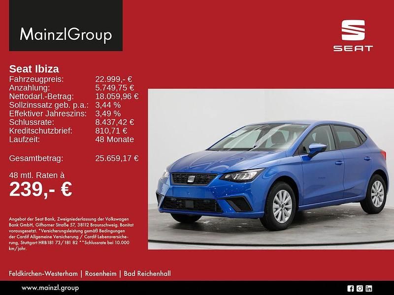 Neu Seat Ibiza 116 PS (85 kW) 2025 Schwarz Limousine