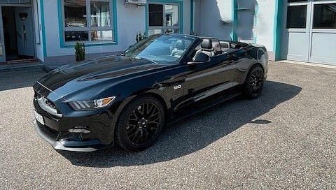 Schwarz Gebraucht 2016 Ford Mustang GT Cabrio | 35.950 € (Superpreis) - Bild 1/4