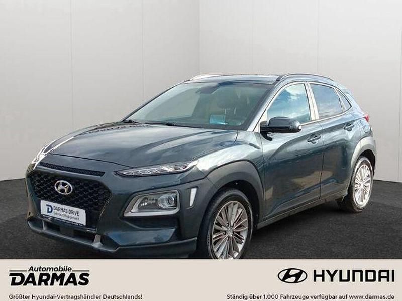 Grau Gebraucht 2020 Hyundai Kona YES! SUV | 16.990 € (Etwas zu teuer) - Bild 1/4