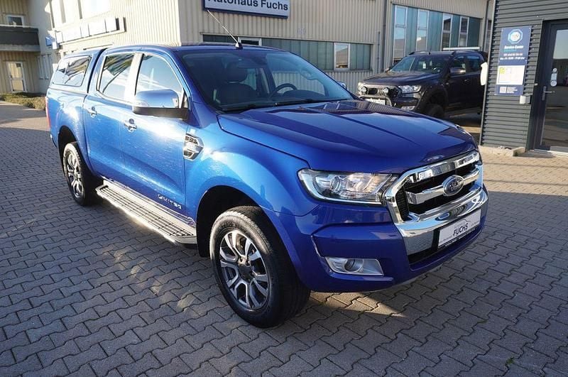 Blau Gebraucht 2018 Ford Ranger Limited Abholung | 27.900 € (Fairer Preis) - Bild 1/4