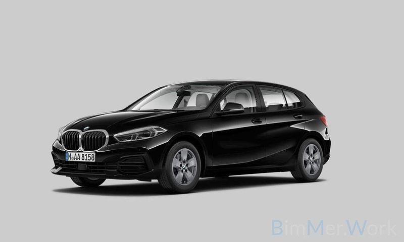 Schwarz Gebraucht 2022 BMW 118 Advantage Kleinwagen | 22.999 € (Fairer Preis) - Bild 1/2