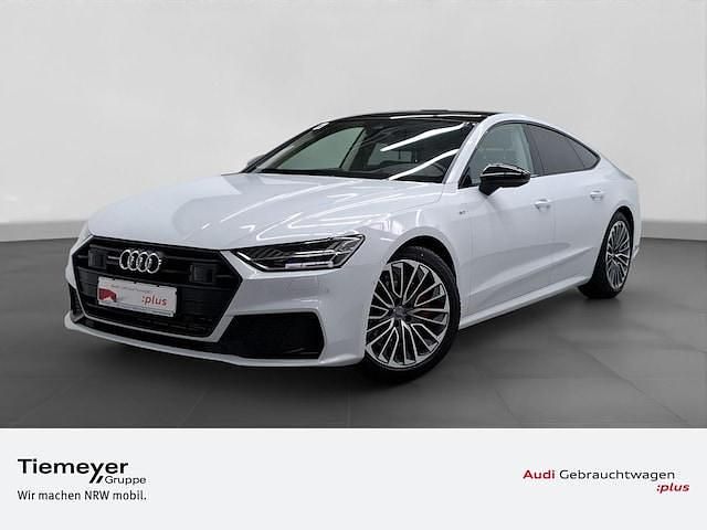 Gletscherweiß metallic Gebraucht 2020 Audi A7 Sportback Design Kleinwagen | 46.440 € (Fairer Preis) - Bild 1/4