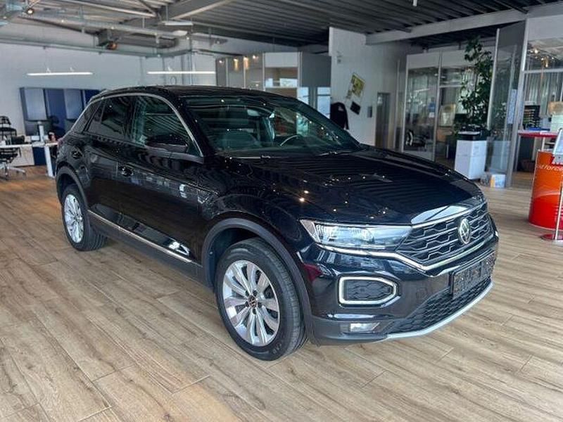 Schwarz Gebraucht 2021 VW T-Roc Sport SUV | 21.950 € (Fairer Preis) - Bild 1/4