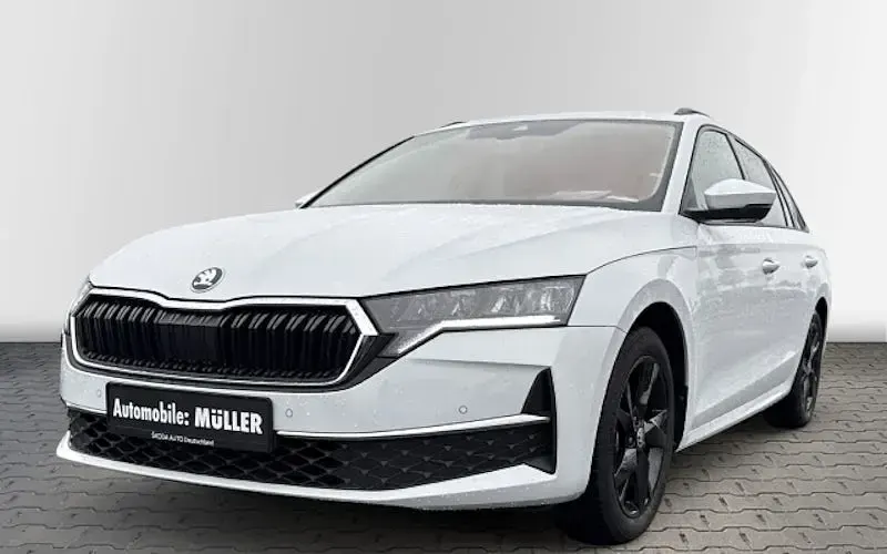 Gebraucht Skoda Octavia Selection 150 PS (110 kW) 2024 Moonweiss metallic Kombi