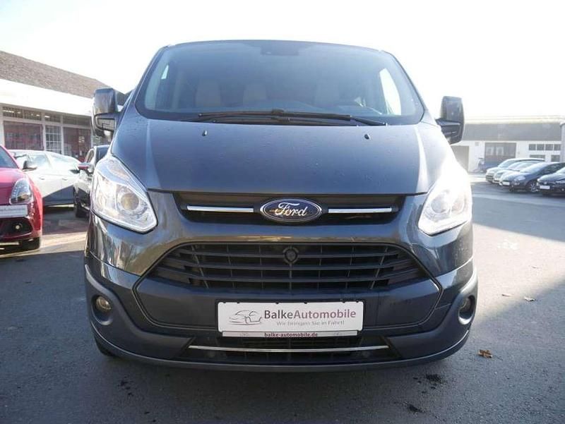 Gebraucht Ford Transit Custom Titanium 170 PS (125 kW) 2018 Magneticgrau (metal Van / Kleinbus