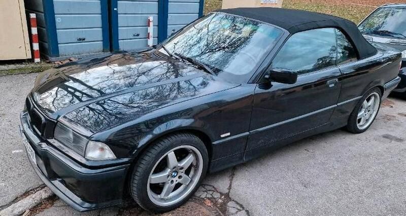 Schwarz Gebraucht 1998 BMW 320 Cabriolet Cabrio | 8.250 € (Teuer) - Bild 1/4