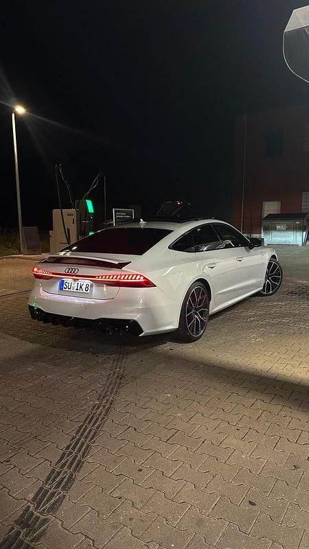 Weiß Gebraucht 2022 Audi A7 S-Line Limousine | 48.000 € (Fairer Preis) - Bild 1/4