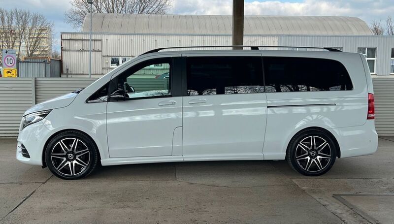 Gebraucht Mercedes V250 AMG line 190 PS (139 kW) 2020 Bergkristallweiß Van / Kleinbus