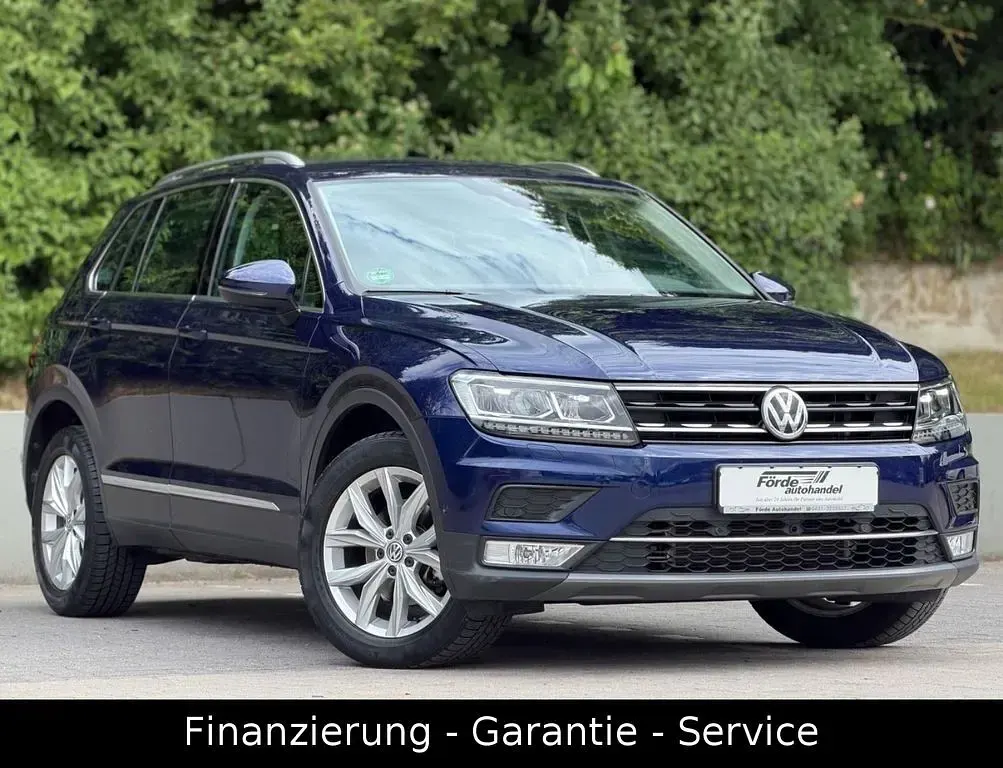 Gebraucht VW Tiguan Highline 150 PS (110 kW) 2016 Blau SUV