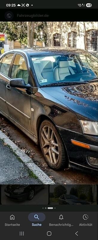 Gebraucht Saab 9-3 Aero 210 PS (154 kW) 2003 Schwarz Limousine