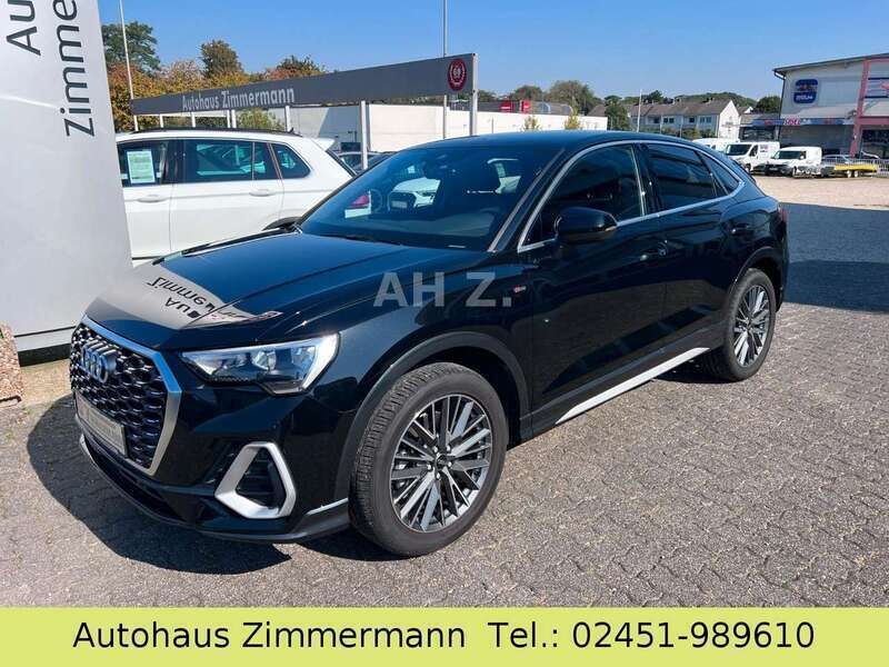 Schwarz Gebraucht 2024 Audi Q3 Sportback S-Line SUV | 47.750 € (Fairer Preis) - Bild 1/4
