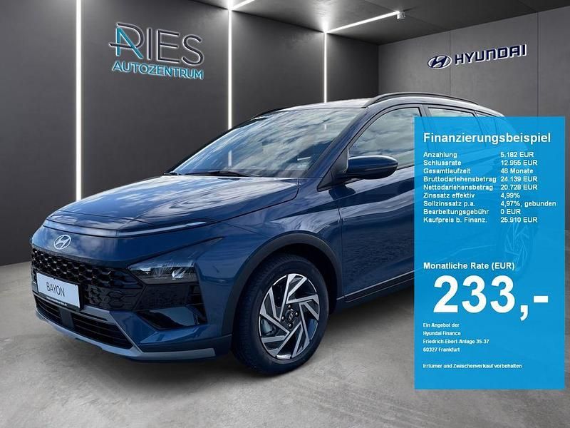 Vibrant blue Neu 2025 Hyundai Bayon Trend SUV | 25.910 € (Fairer Preis) - Bild 1/4