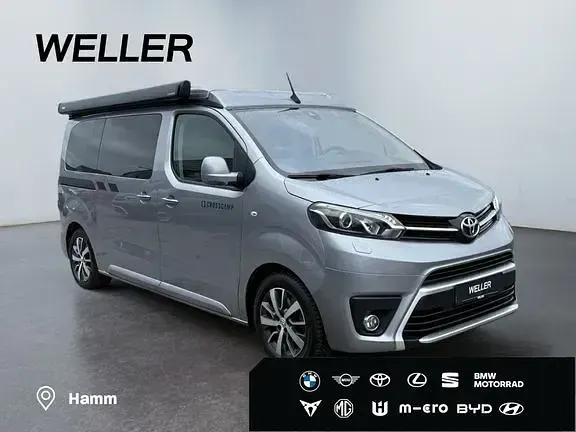 Gebraucht Toyota Proace Verso Comfort 177 PS (130 kW) 2022 Bismutsilber metallic Van / Kleinbus