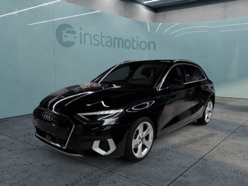 Schwarz Gebraucht 2024 Audi A3 Sportback Limousine | 37.535 € (Etwas zu teuer) - Bild 1/3