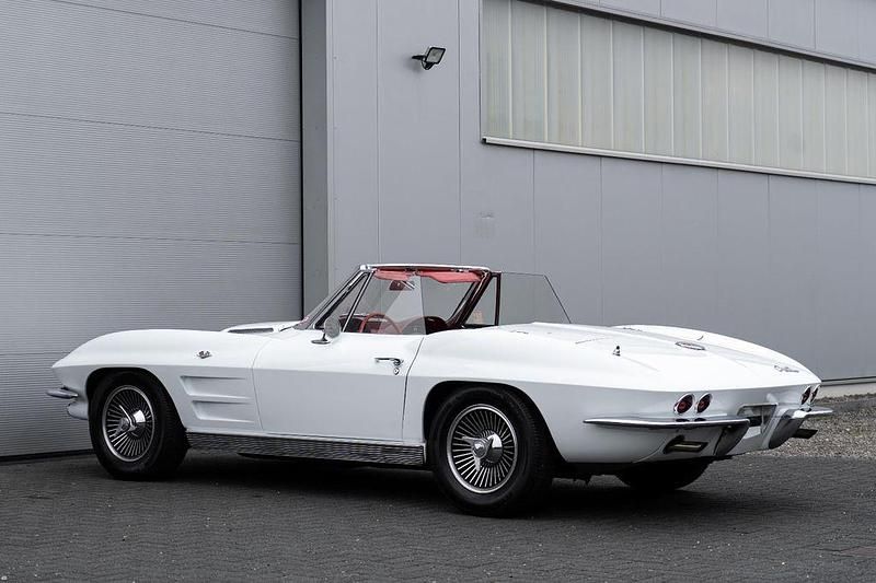 Gebraucht Corvette Stingray 250 PS (183 kW) 1963 Weiß Cabrio
